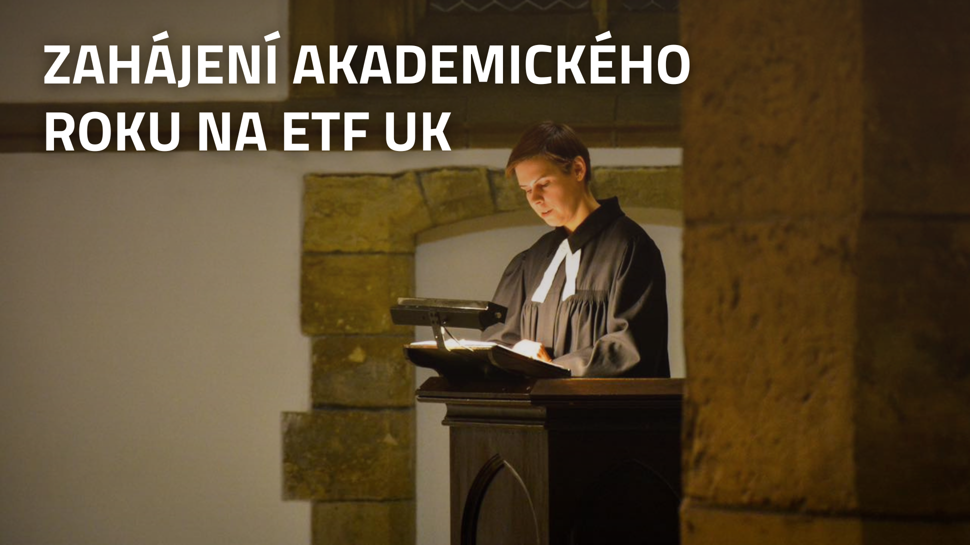 Zahájení akademického roku na ETF UK 2022 