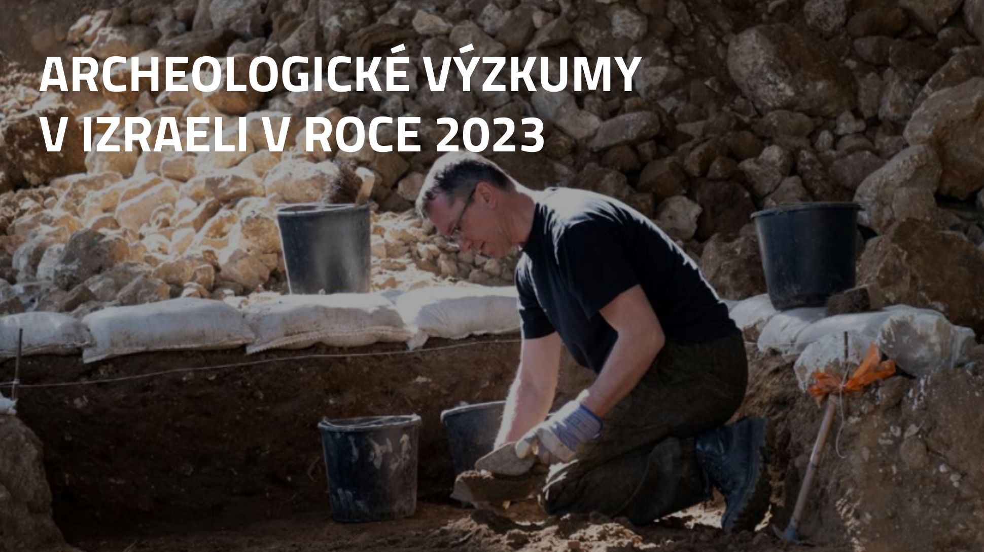 Archeologické výzkumy v Izraeli v roce 2023