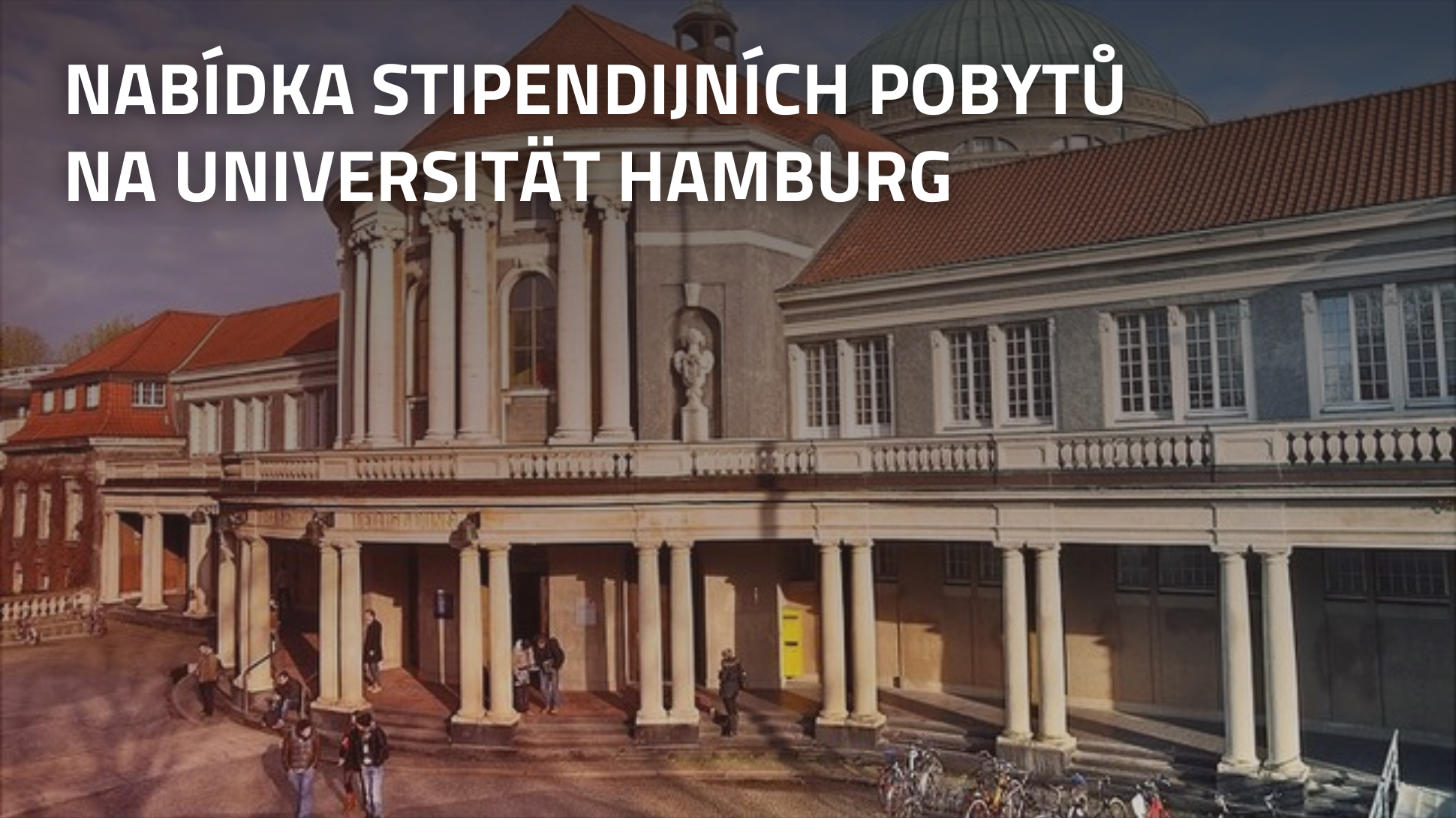 Nabídka měsíčních stipendijních pobytů na Universität Hamburg