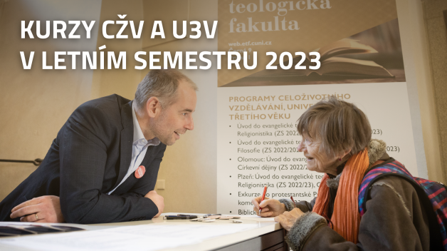 Kurzy CŽV a U3V v letním semestru 2023