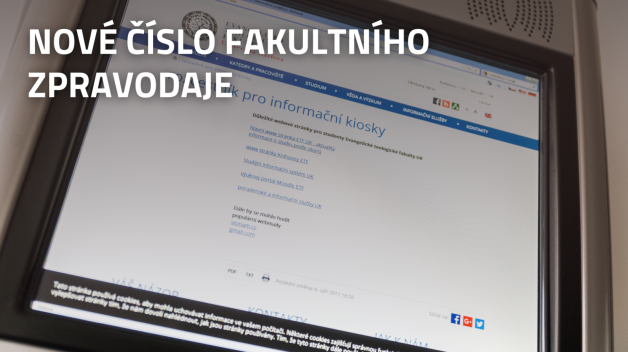 Nové číslo Zpravodaje