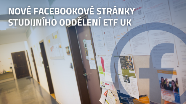 FB stránky studijního oddělení