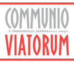  Communio viatorum 2023, 65(1)