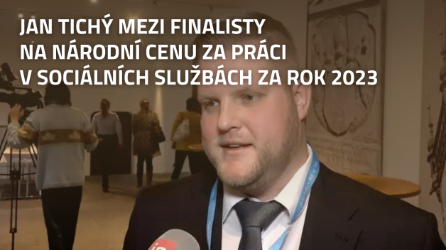 Jan Tichý mezi finalisty ceny za práci v soc. službách