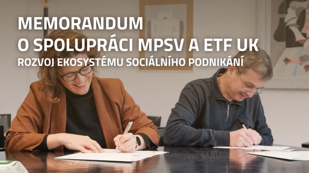 Memorandum o spolupráci s MPSV