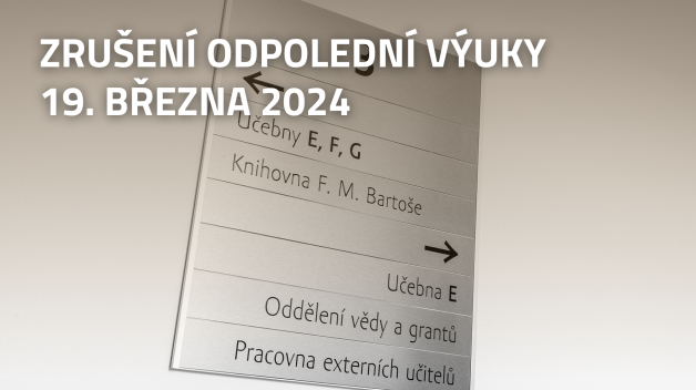 Zrušení odpolední výuky 19. března