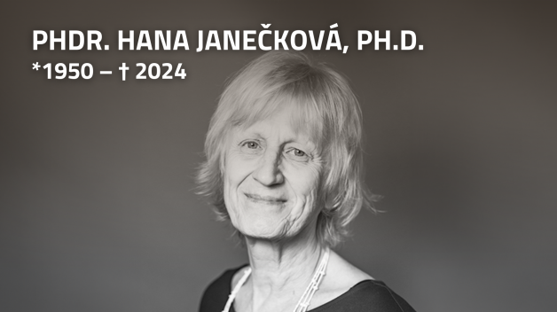 PhDr. Hana Janečková, Ph.D., *1950 – †2024