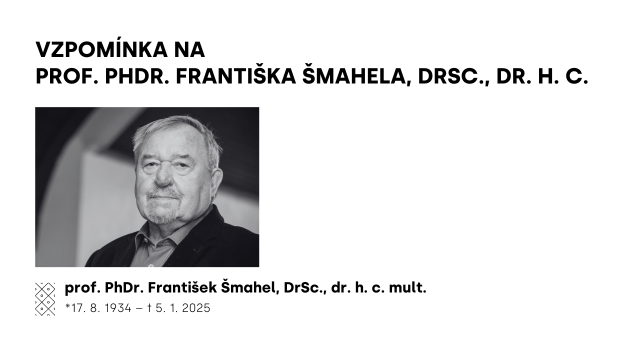 Zemřel prof. F. Šmahel