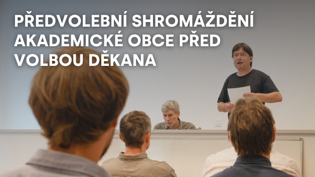 Předvolební setkání akademické obce