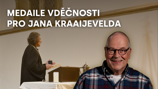 Medaile vděčnosti pro J. Kraaijevelda
